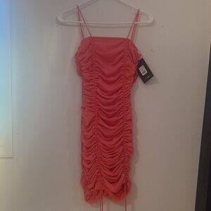 Fashion Nova Coral Mini Dress